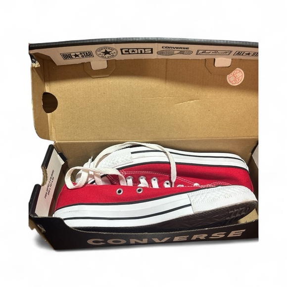 Converse Chuck Taylor All Star Low – Red (Unisex) - Picture 6 of 6